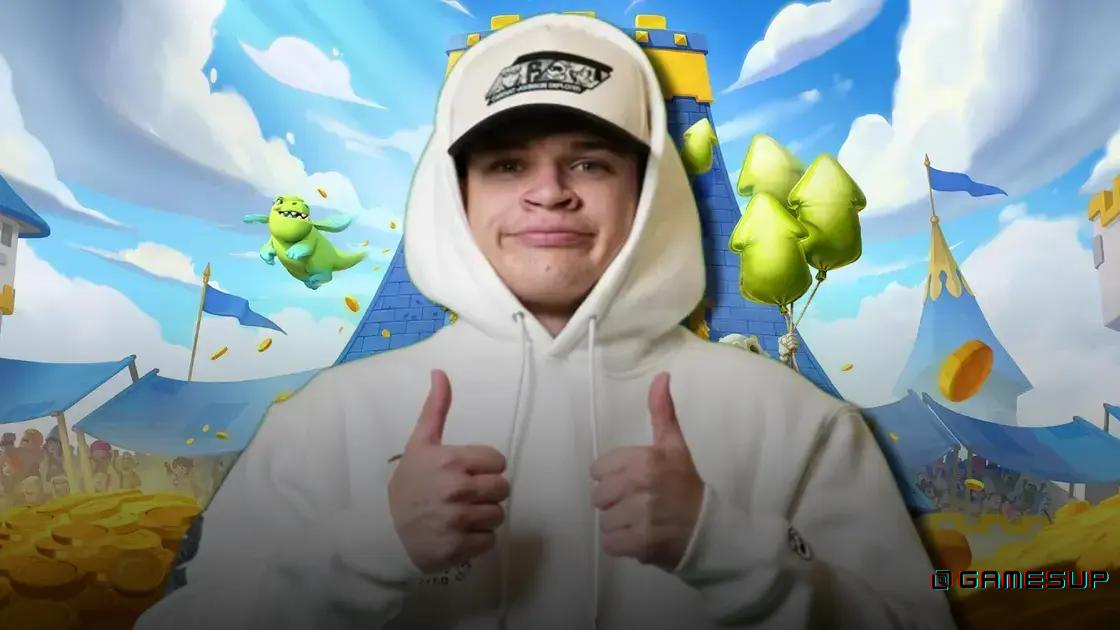 impacto de Jynxzi em Clash Royale