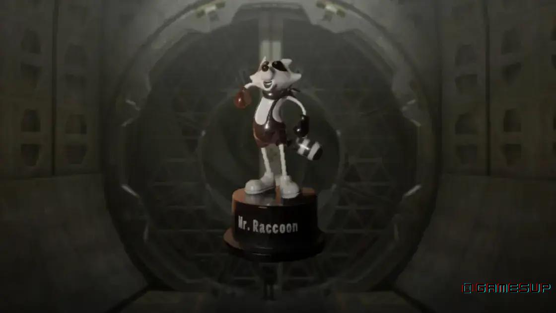 localização dos 2 Mr. Raccoon em RE9