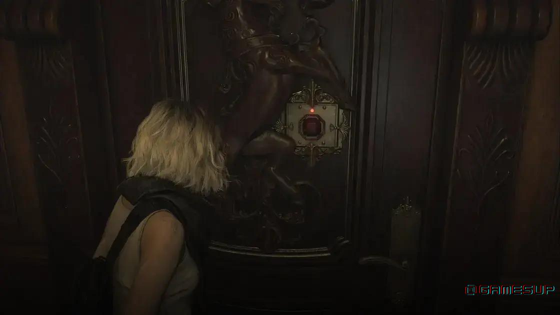 abrir a porta unicórnio Resident Evil Requiem