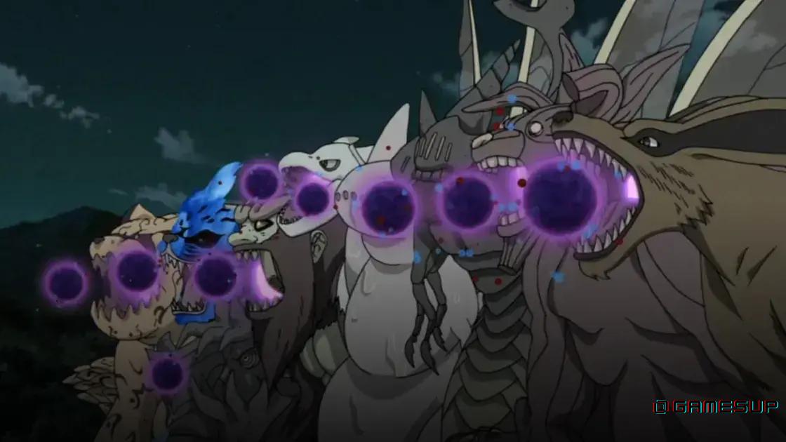 bichos sem cauda naruto