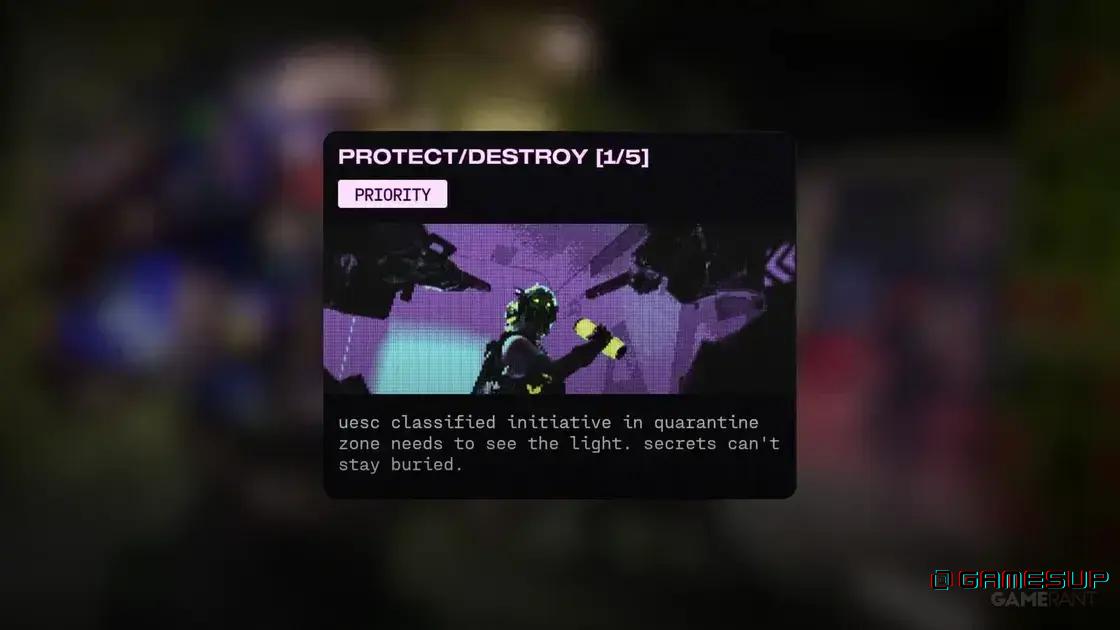 guia de contrato Protect/Destroy 1 Marathon