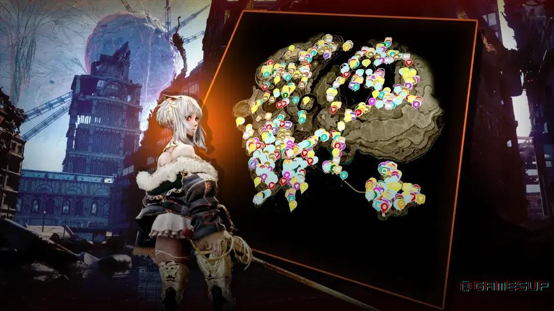 mapa interativo Code Vein 2