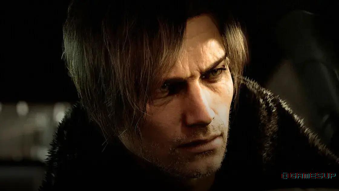 Estátua Resident Evil Leon Kennedy