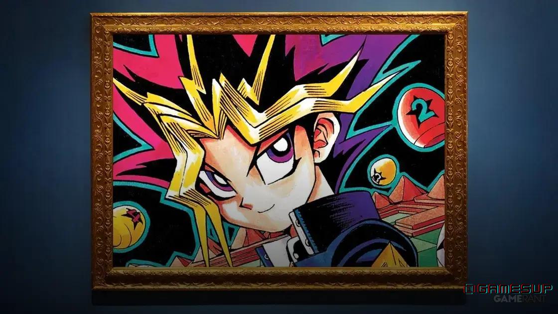 Yu-Gi-Oh exposição de arte