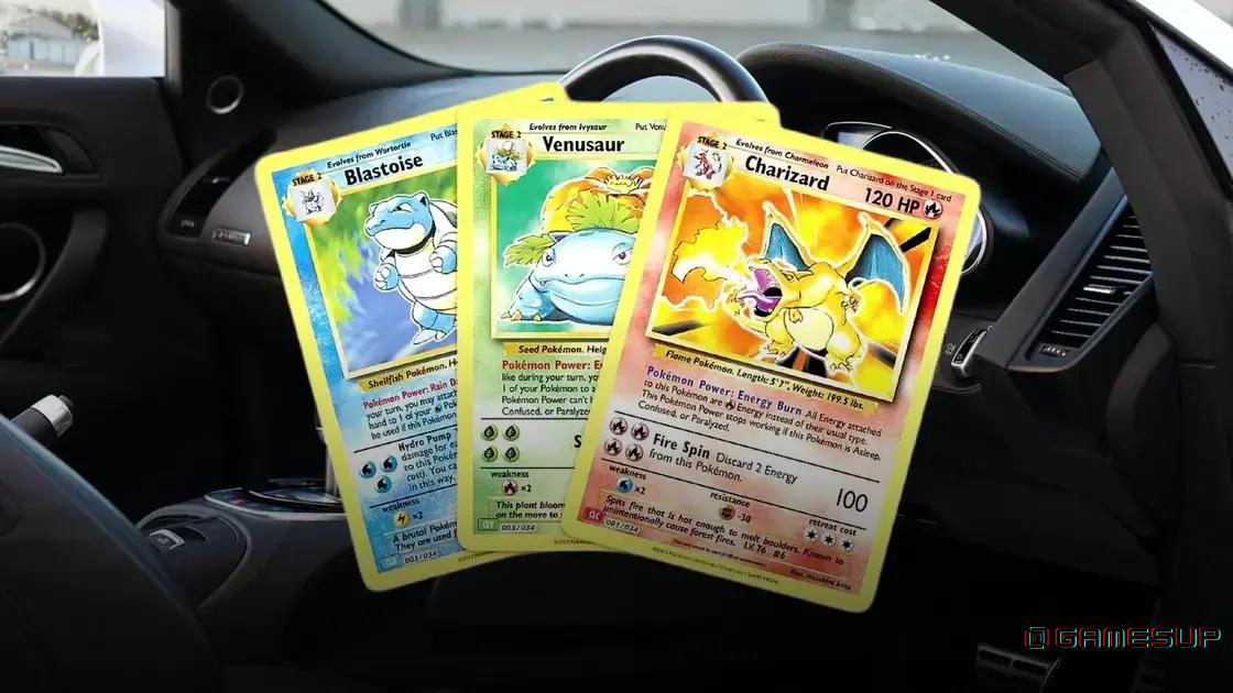 coleção de cartas Pokémon