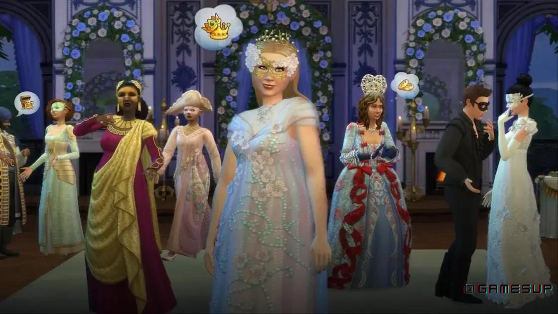 evento The Sims 4 Bridgerton