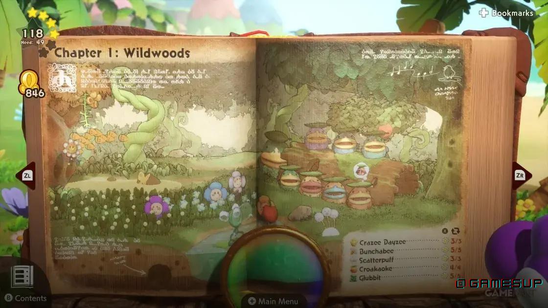 flores Yoshi e o Livro Místico
