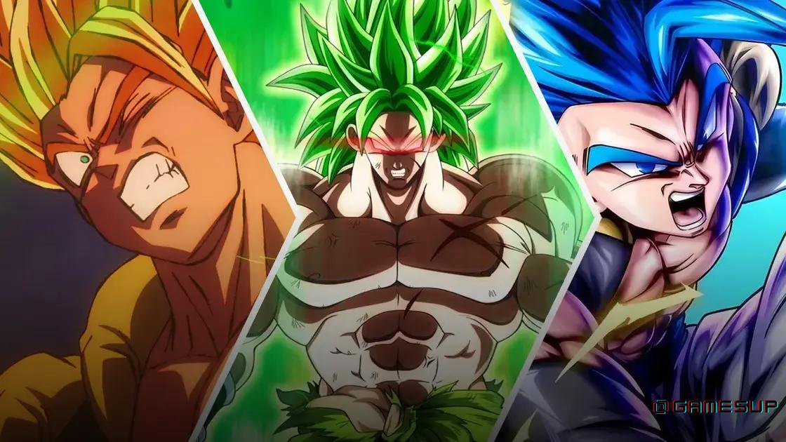 Broly Saiyajin mais forte que Gogeta