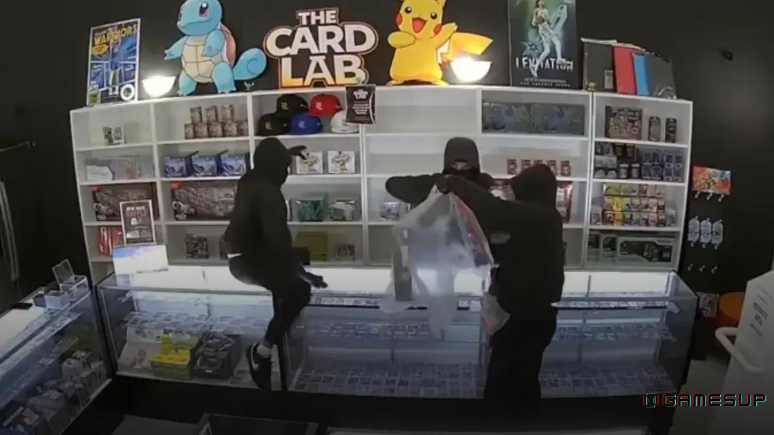 Pokemon cards theft