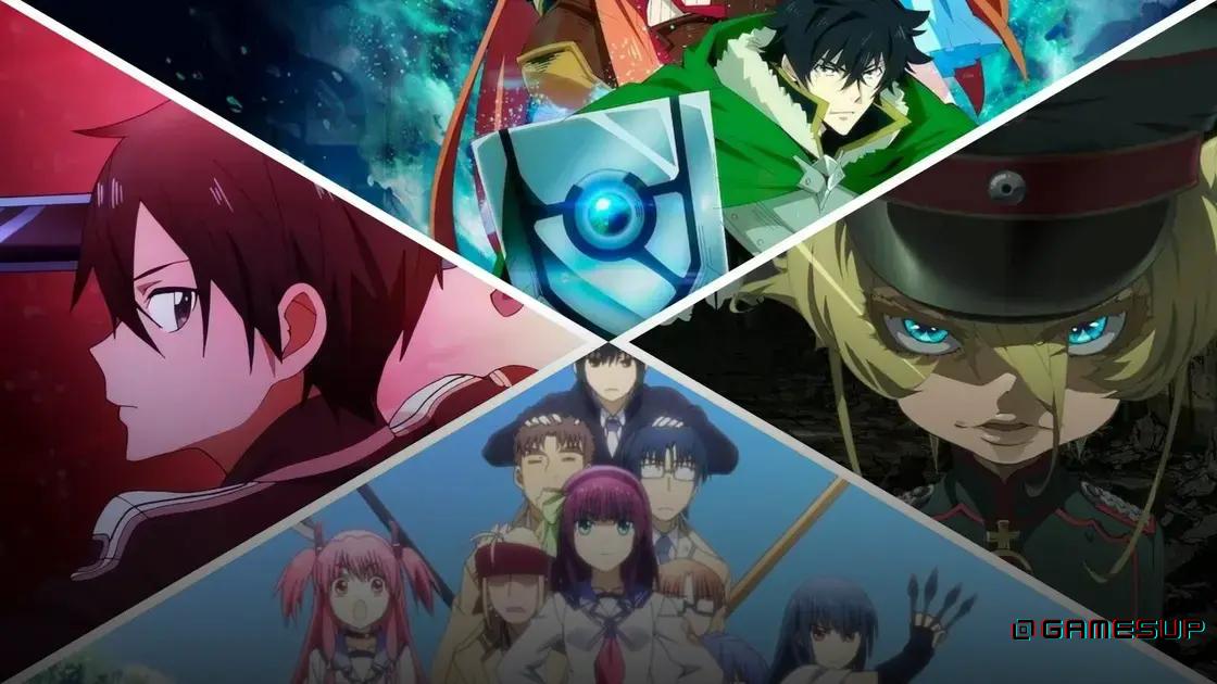 melhores animes isekai