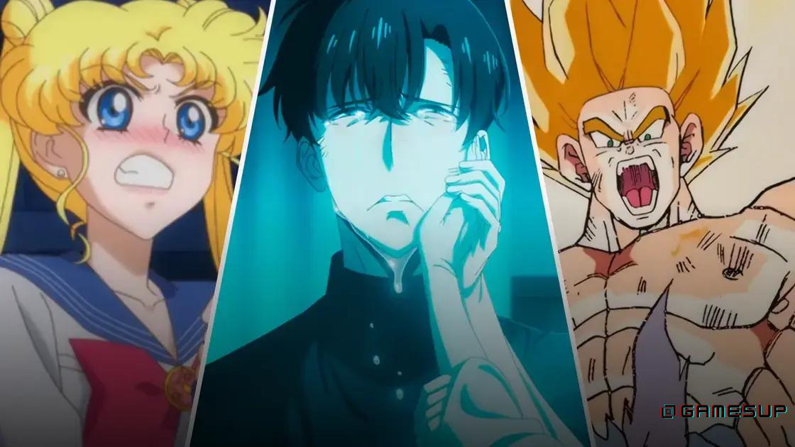personagens de anime dos anos 90