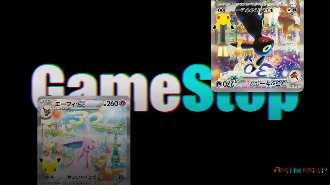 GameStop Pokémon cards