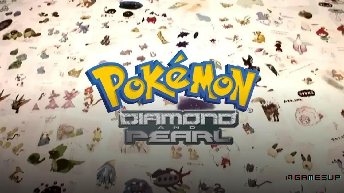 designs descartados Pokémon Diamond e Pearl