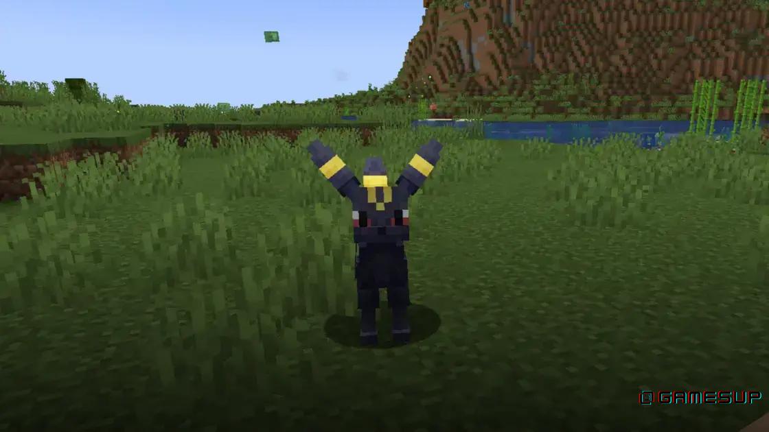 todas as evoluções de Eevee no Cobblemon
