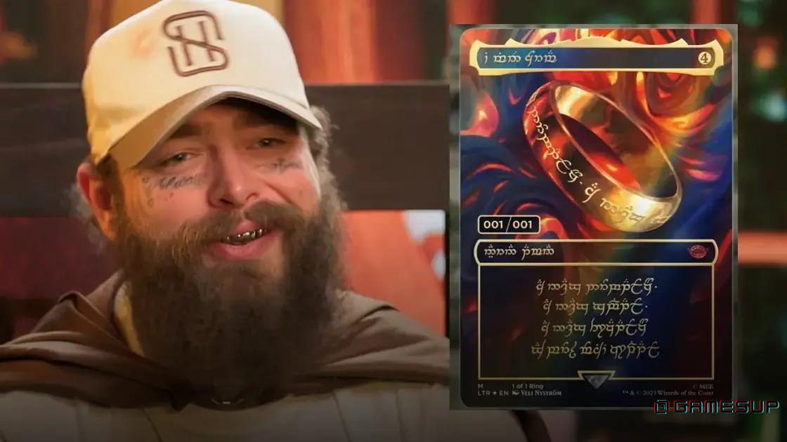 Post Malone Magic: The Gathering