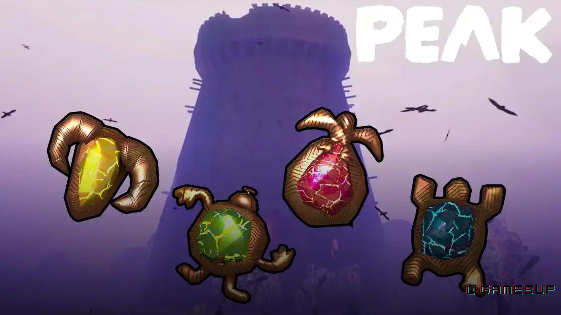 amuletos Scout em Peak