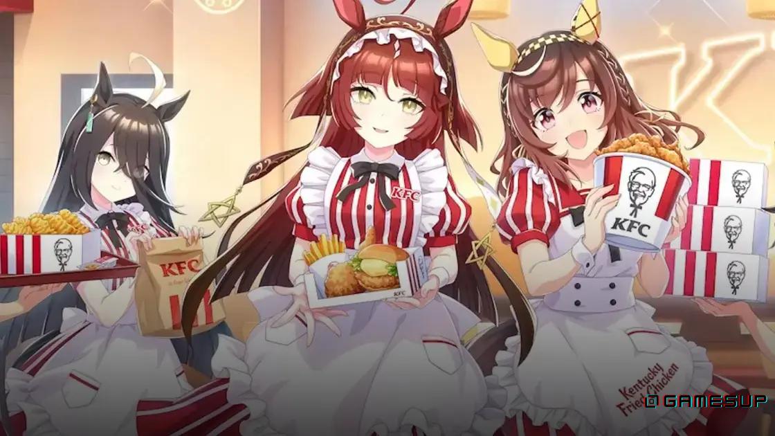 colaboração Umamusume KFC