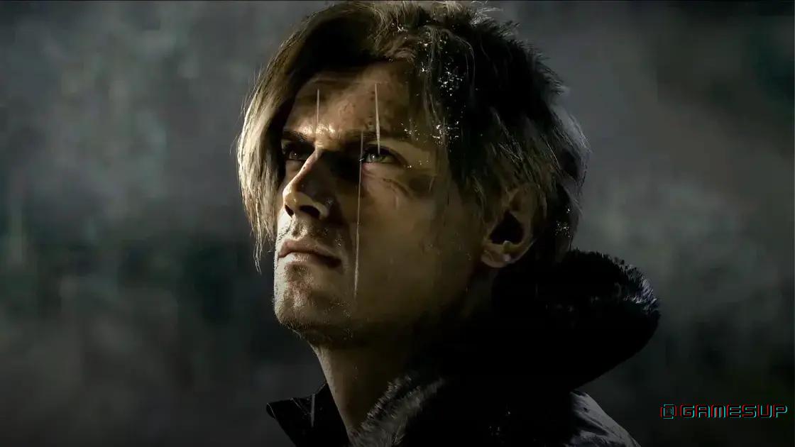 estátua Leon Kennedy Resident Evil