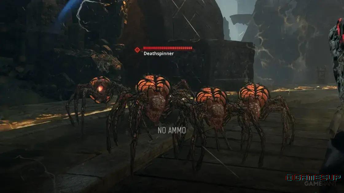 fraquezas do Deathspinner