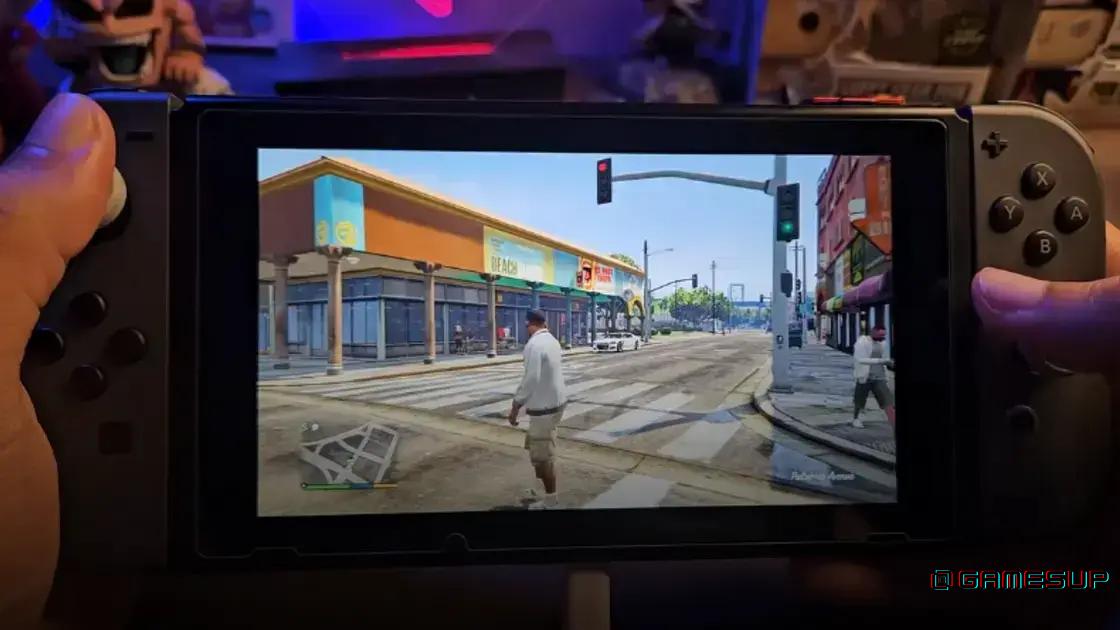 GTA 5 no Nintendo Switch
