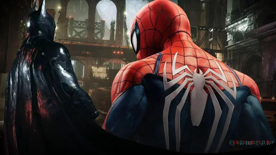 Spider-Man em Batman Arkham Knight