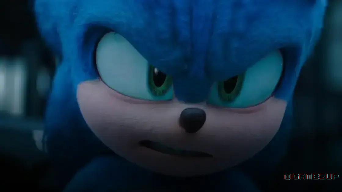 ouriço pintado de Sonic